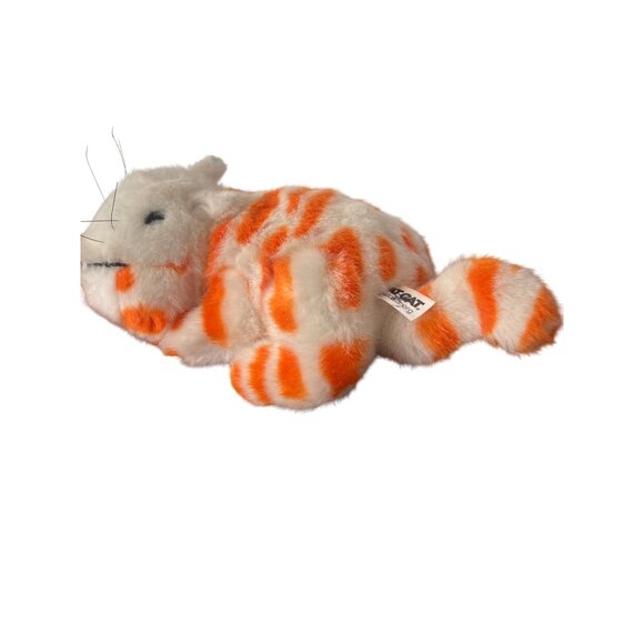 Fat Cat Steven Smith Tabby Kitty Plush Orange White Red Bowtie State Employees - Picture 3 of 6